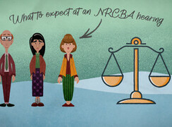 what to expect at an NRCBA hearing